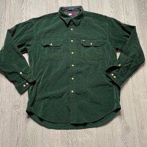 tommy jeans corduroy long sleeve shirt